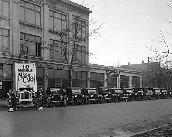 Nash Cars at Begg Motor Co 10621082 West Georgia Street 